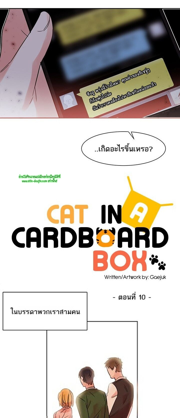 Cat in a Cardboard Box EP 10